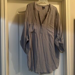 Torrid Georgette 3/4 Sleeve Blouse Size 5 (Size 28)